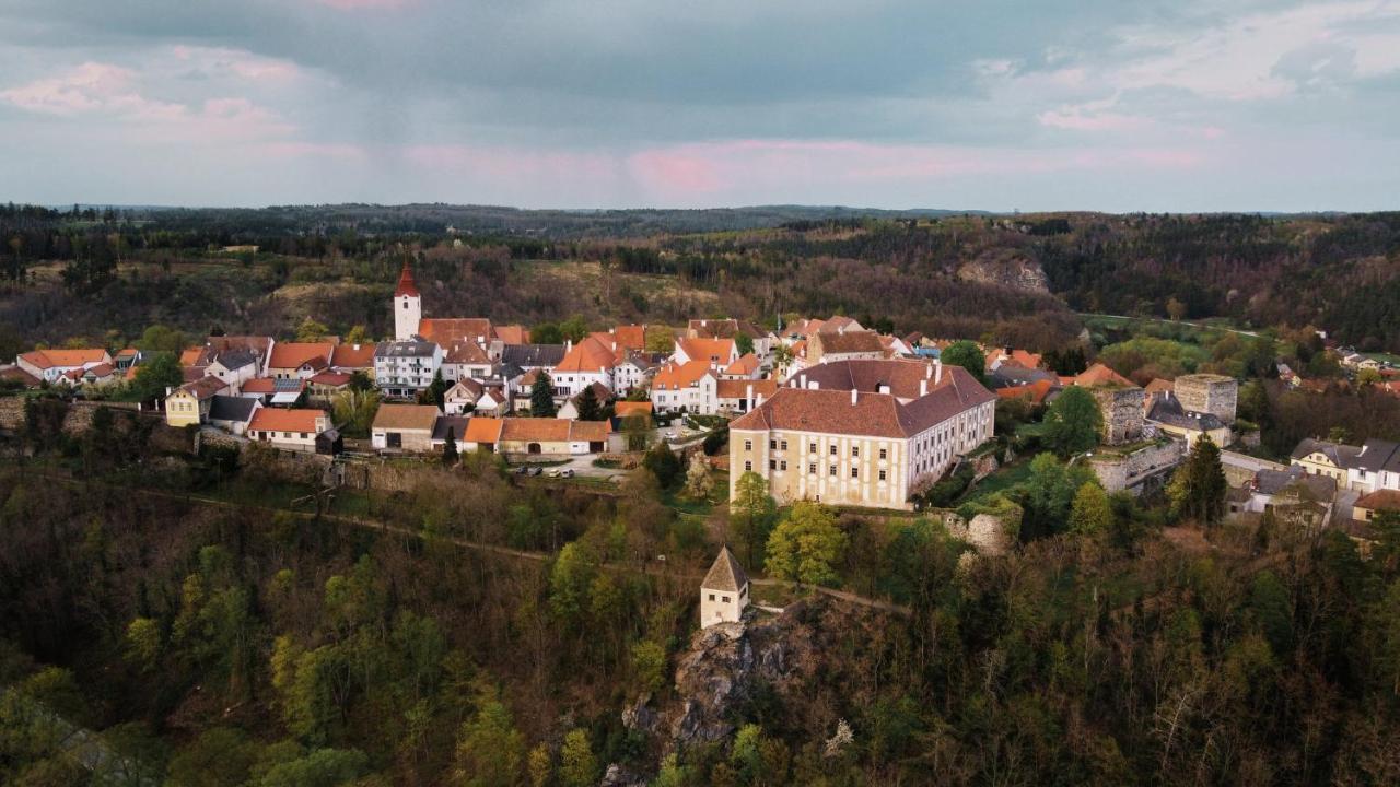 Schloss Drosendorf Stadt Buitenkant foto