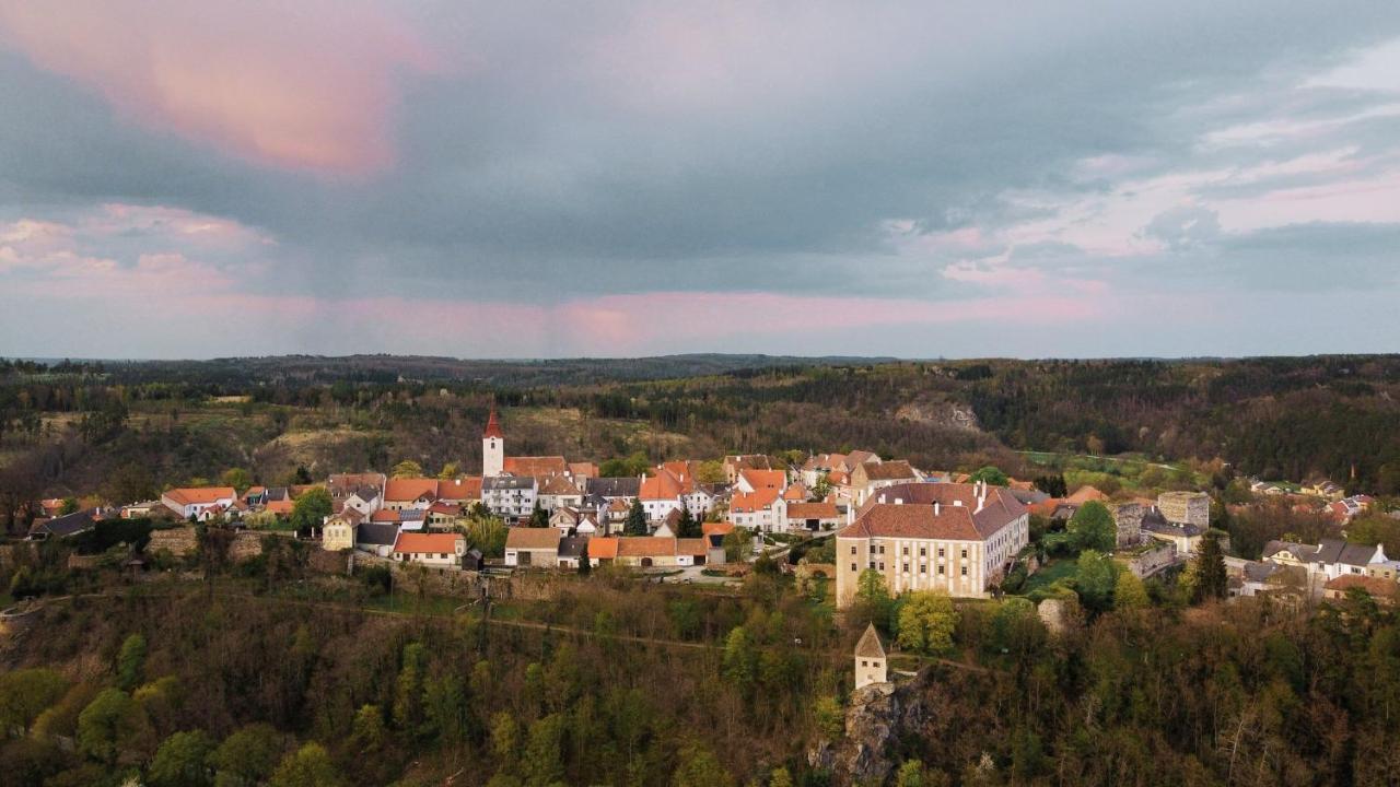 Schloss Drosendorf Stadt Buitenkant foto